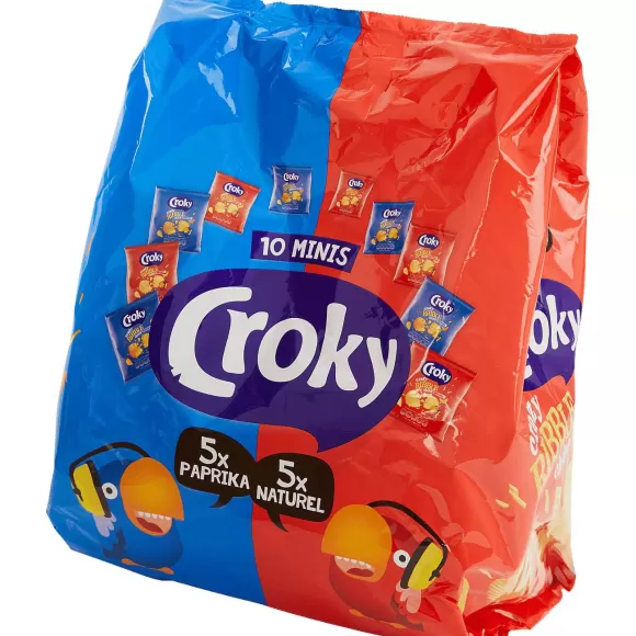 Croky Chips> Ribbelchips Uitdeelzak
