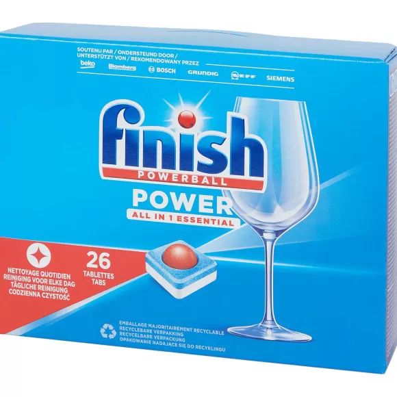 Finish Powerball Afwas- & Wasmiddelen> All-In-1 Vaatwastabletten Power