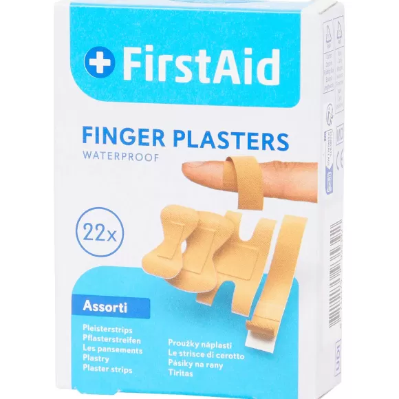 Kinzo Gezondheid>First Aid Vingerpleisters Waterproof