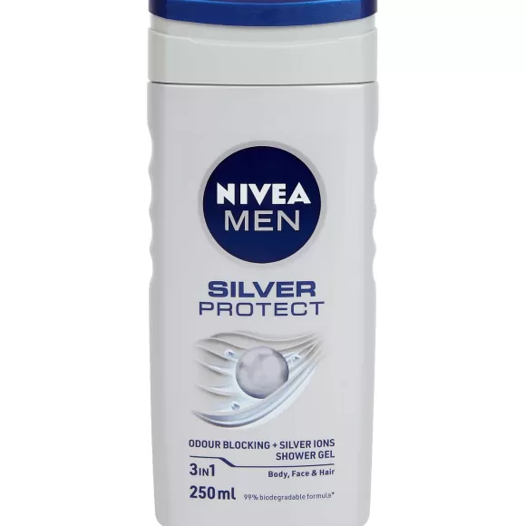 Nivea Lichaamsverzorging> Men Douchegel Silver Protect