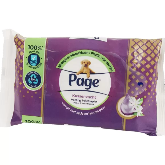 Page Toilet- & Keukenpapier> Vochtig Toiletpapier Kussenzacht