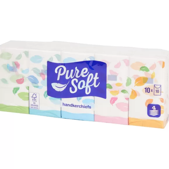 Pure Soft Gezichtsverzorging> Zakdoekjes