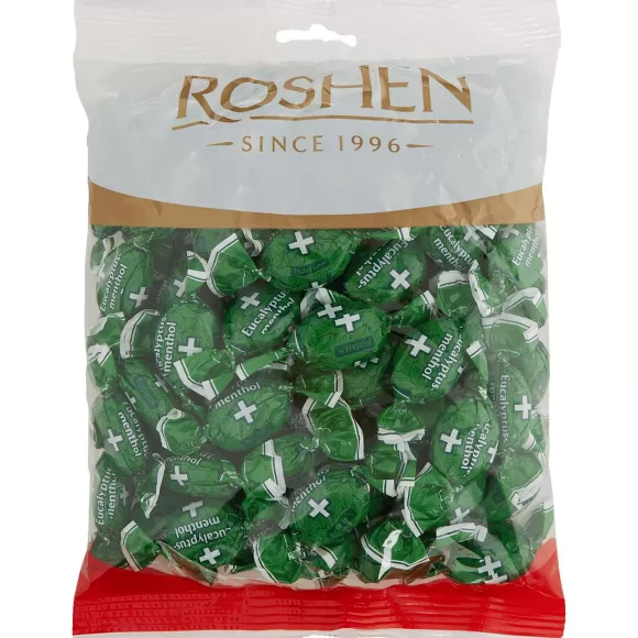 Mike & Ike Drop & Snoep>Roshen Keelpastilles Menthol-Eucalyptus