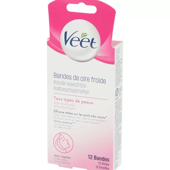 Veet Ontharen & Scheren> Koude Gezichtswaxstrips