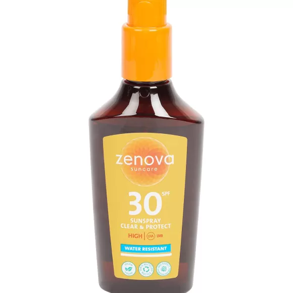 Zenova Zonnebrand & Aftersun> Zonnespray Clear & Protect